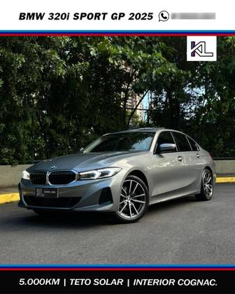 BMW 320i 2.0 16V TURBO FLEX SPORT GP AUTOMÁTICO